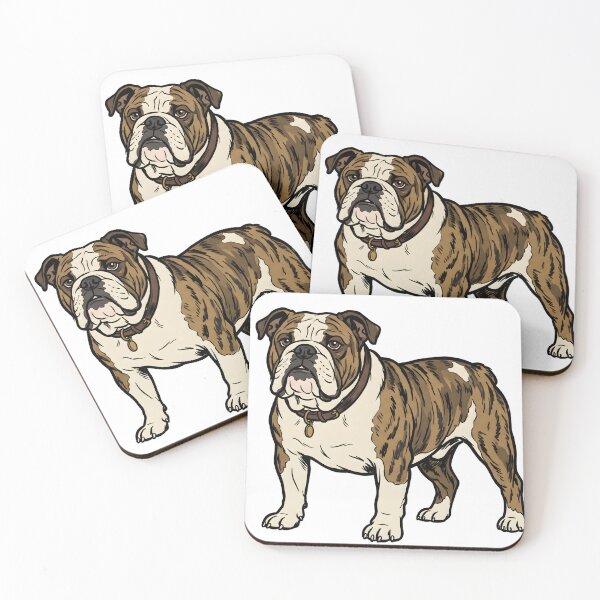 Item preview, English Bulldog Vector Design designed and sold by DigitalGremlin.