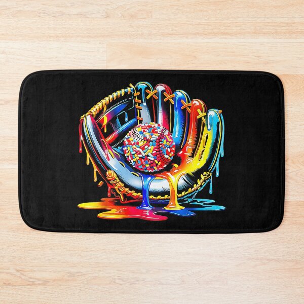 Item preview, Melting Pop Art Baseball Glove Explosion designed and sold by QuentinHarrow.