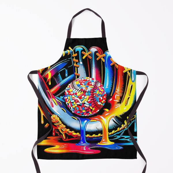Item preview, Melting Pop Art Baseball Glove Explosion designed and sold by QuentinHarrow.