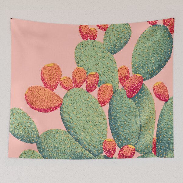 Item preview, Minimal Cactus Illustration – Desert Plant Aesthetic Design designed and sold by BobaBunny76.