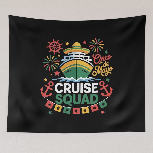 Item preview, Cinco De Mayo Cruise Squad Family Matching Mexican Party designed and sold by WonkyWhiskers.