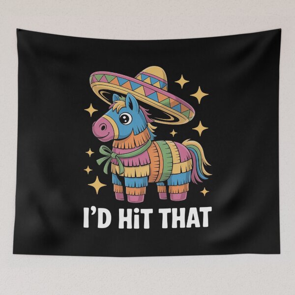 Item preview, Cinco De Mayo Funny Ideas I'd Hit That Pinata designed and sold by Yamotomahiro.