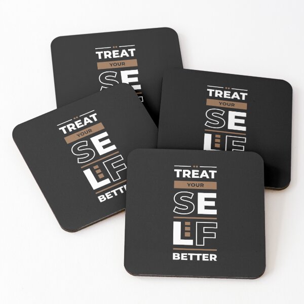 Item preview, Treat Yourself Better Motivational Quote Design designed and sold by jainsakshi078.