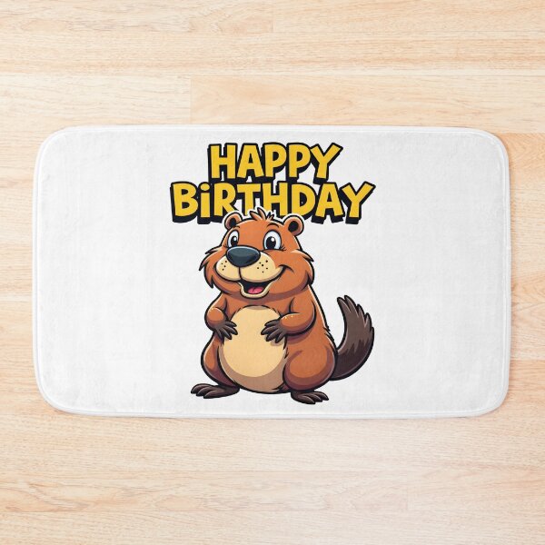 Item preview, Cute Funny Capybara Animal Lover Happy Birthday Gift Design  designed and sold by ArtDesignerHub.