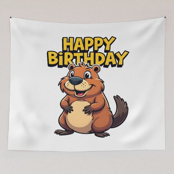 Item preview, Cute Funny Capybara Animal Lover Happy Birthday Gift Design  designed and sold by ArtDesignerHub.