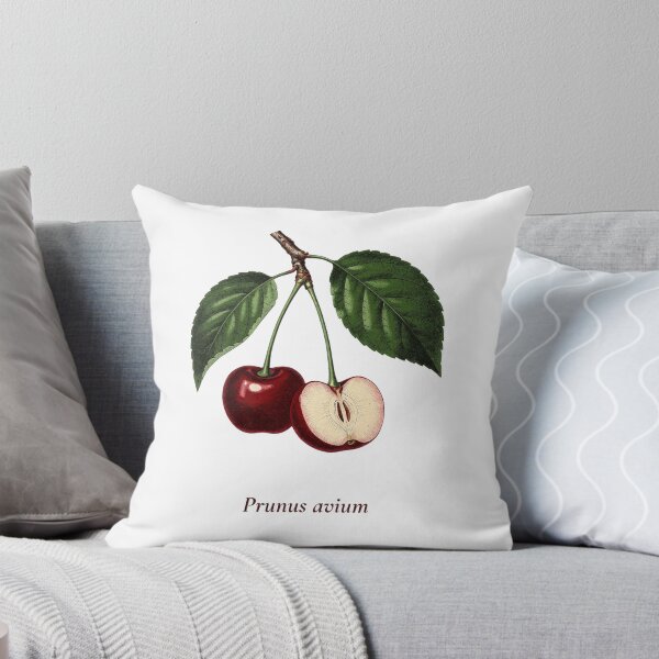 Item preview, Cherry Botanical T-Shirt | Prunus avium Vintage Illustration | Cherry Lover Gift designed and sold by Panom Suavichien.