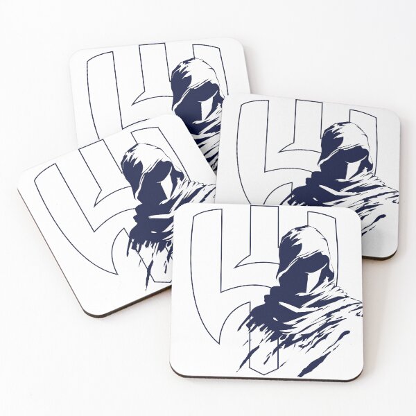 Item preview, ALHILAL Shadow Warrior Minimalist Blue Design  designed and sold by Cattoon Studio.
