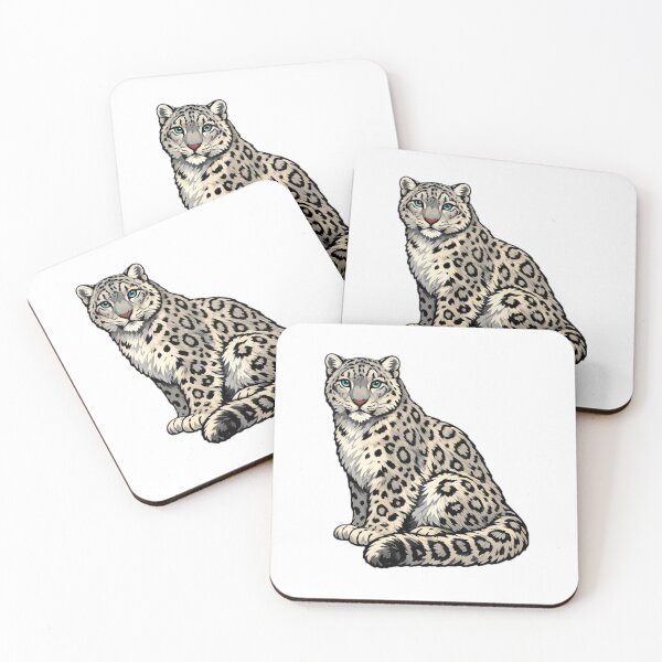 Item preview, Arctic Gaze Snow Leopard designed and sold by Suyashjadhav.