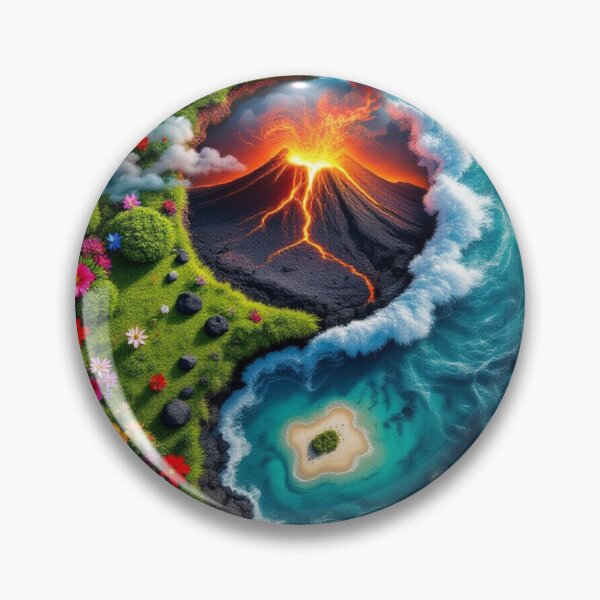 Item preview, Ying -Yang Earth  designed and sold by Live4Create-Shop.
