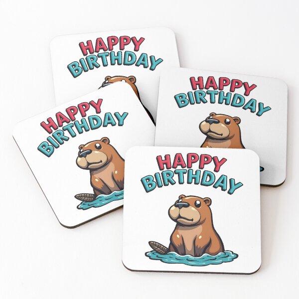 Item preview, Cute Funny Capybara Animal Lover Happy Birthday Gift Design  designed and sold by ArtDesignerHub.
