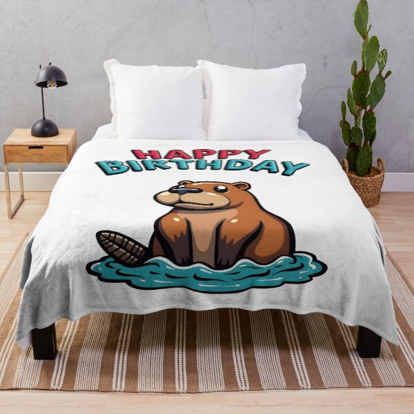 Item preview, Cute Funny Capybara Animal Lover Happy Birthday Gift Design designed and sold by ArtDesignerHub.