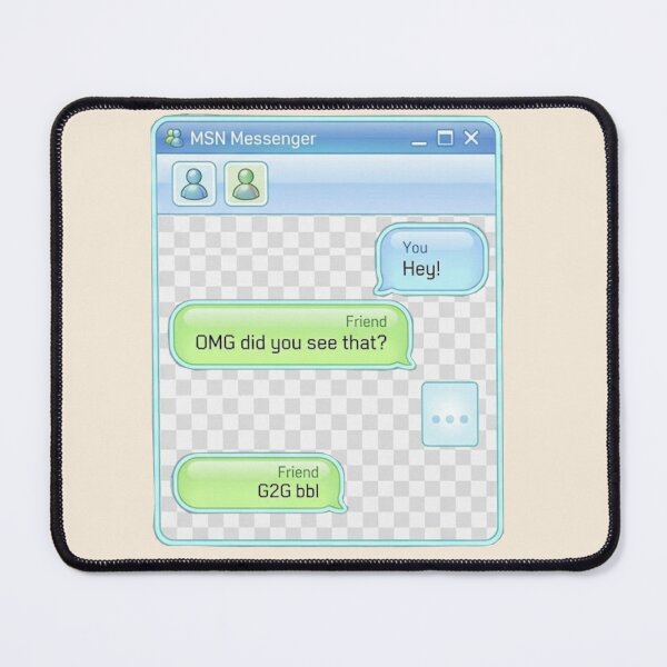Item preview, CHAT BUBBLES | 2000s Internet Nostalgia Y2K Aesthetic Chat Emojis | Vintage Instant Messenger UI Emoticons Pixel Art Design designed and sold by VectorJoy.