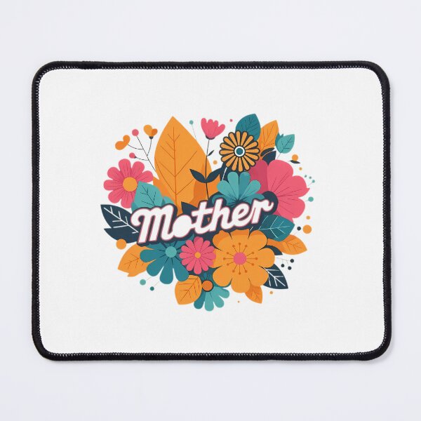 Item preview, Cheerful Floral Mother Design with Bouquet designed and sold by chattsuede.