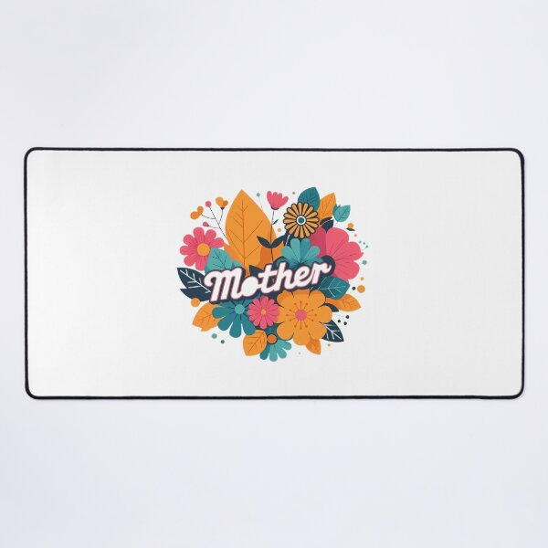 Item preview, Cheerful Floral Mother Design with Bouquet designed and sold by chattsuede.