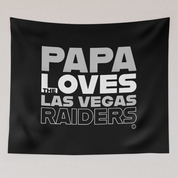 Item preview, Papa Loves The Las Vegas Raiders - stilldark 101  designed and sold by BLVKIND.