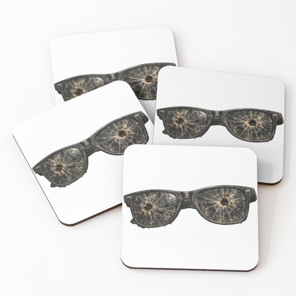Item preview, Shattered Black Sunglasses designed and sold by jgvisualarts.