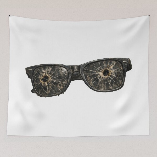 Artikelvorschau, Zersplitterte schwarze Sonnenbrille entworfen und verkauft von jgvisualarts.