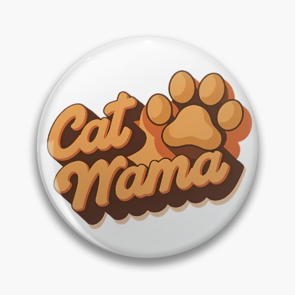 Item preview, Retro Cat Mama Paw Print Design designed and sold by chattsuede.