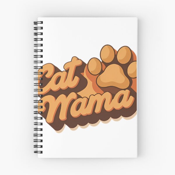 Item preview, Retro Cat Mama Paw Print Design designed and sold by chattsuede.