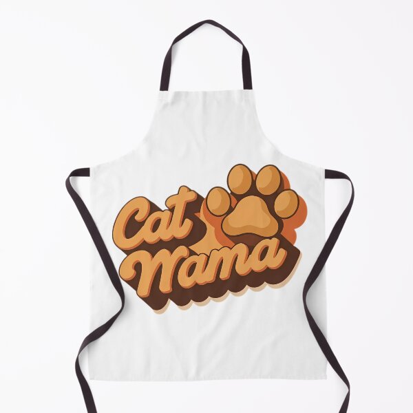 Item preview, Retro Cat Mama Paw Print Design designed and sold by chattsuede.