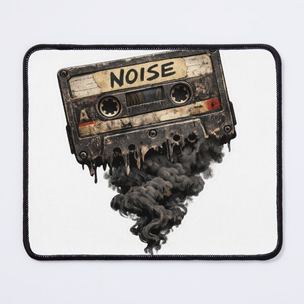 Item preview, Smoking “NOISE” Cassette Tape designed and sold by jgvisualarts.