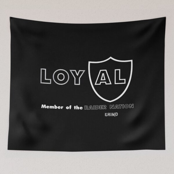Item preview, Raiders Loyalty Dark Colors - stilldark 59  designed and sold by BLVKIND.