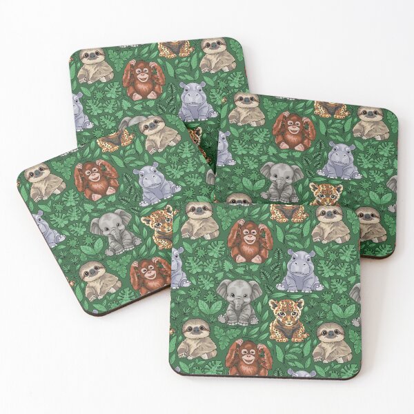 Item preview, Jungle Babies  designed and sold by Unhinged Heather.