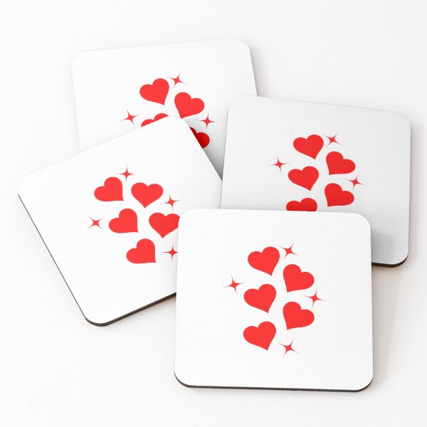 Item preview, Copy of Cute Red Hearts Sparkle – Romantic Love Minimalist Design designed and sold by SarkisovaNune.