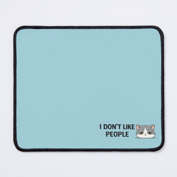 Item preview, I Don’t Like People Cat – Funny Introvert Cat designed and sold by Mojibebe.