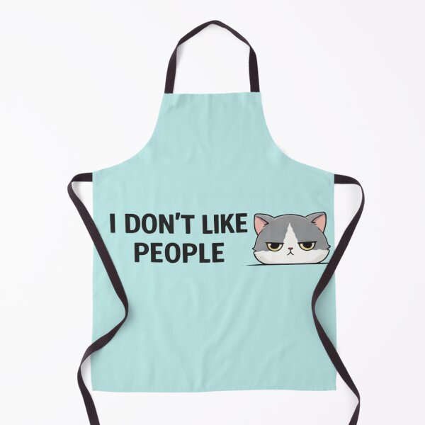 Item preview, I Don’t Like People Cat – Funny Introvert Cat designed and sold by Mojibebe.