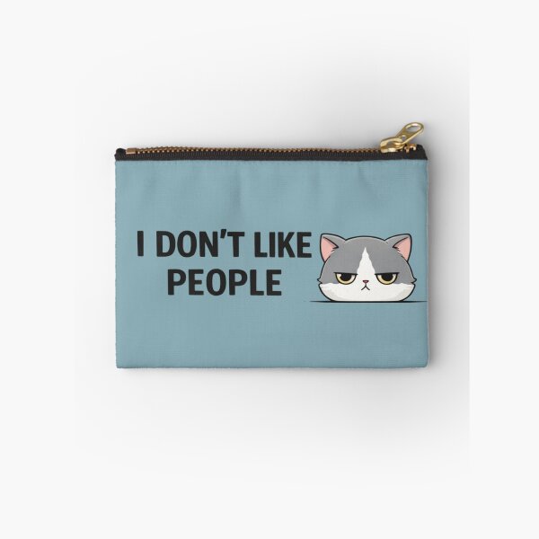 Item preview, I Don’t Like People Cat – Funny Introvert Cat designed and sold by Mojibebe.