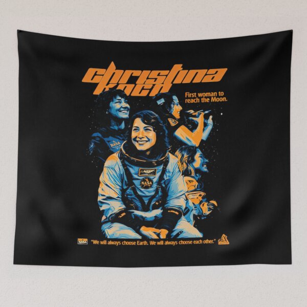 Item preview, Christina Koch first woman to reach the Moon we will always choose Earth designed and sold by marnisa.