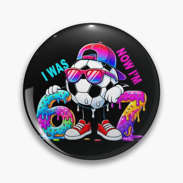 Item preview, I Was 6 Now I'm 7 Seventh Birthday Soccer Fan Boy designed and sold by QuentinHarrow.