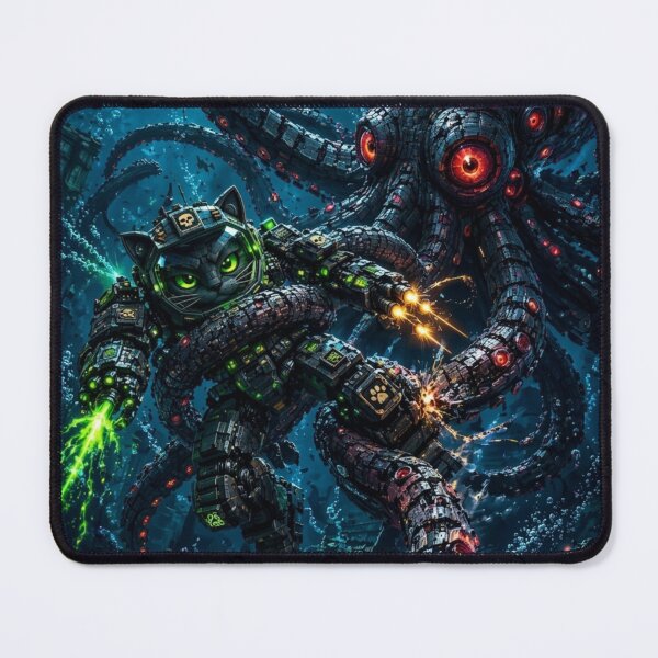 Item preview, Kraken Battle Cat designed and sold by FontheadArt.