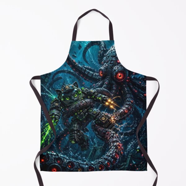 Item preview, Kraken Battle Cat designed and sold by FontheadArt.
