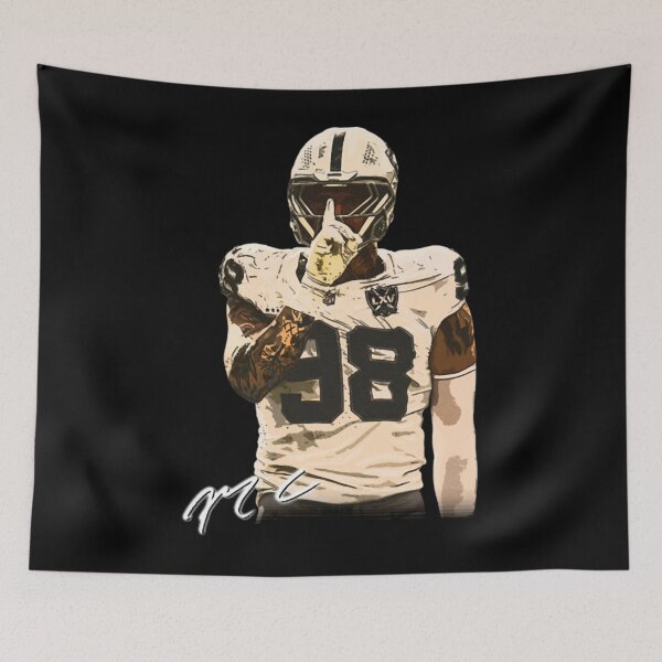 Item preview, Maxx Crosby The Condor Shh Celebration Signature  designed and sold by Markoni22.