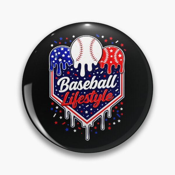 Item preview, Baseball Lifestyle American Patriot Sports Fan Player designed and sold by QuentinHarrow.