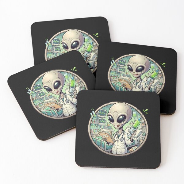 Item preview, Alien Doctor Ready for Medical Duty designed and sold by Sunkhung.