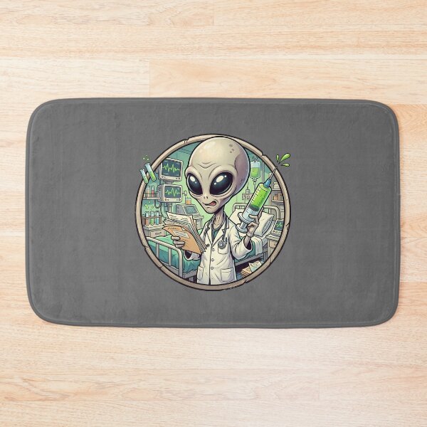 Item preview, Alien Doctor Ready for Medical Duty designed and sold by Sunkhung.