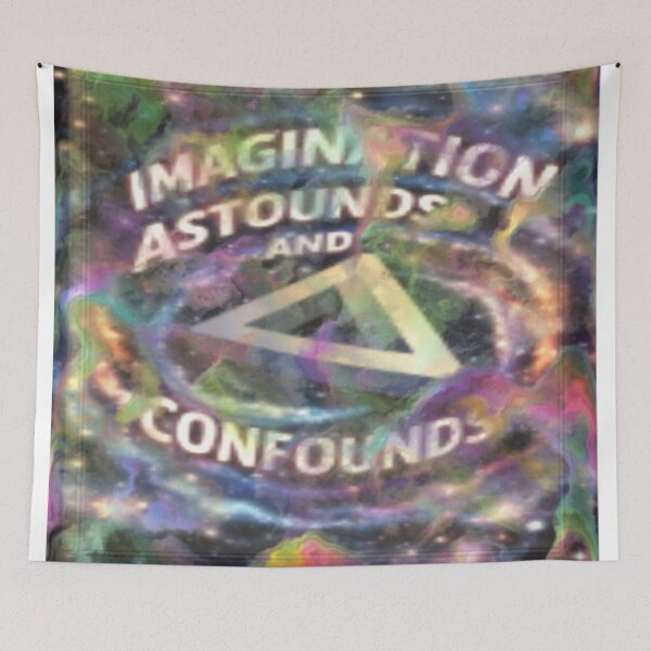Item preview, imagination spiral 3d mother colorful geometric typographic abstract designed and sold by SmashingDeals.