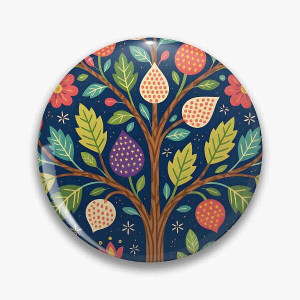Item preview, Folk art fig tree designed and sold by Ponted.