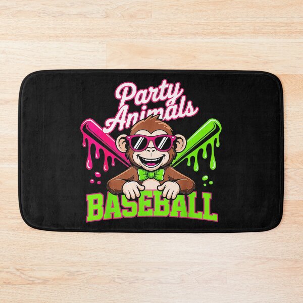 Item preview, Party Animals Baseball Team Player Fan designed and sold by SanTiOmal.