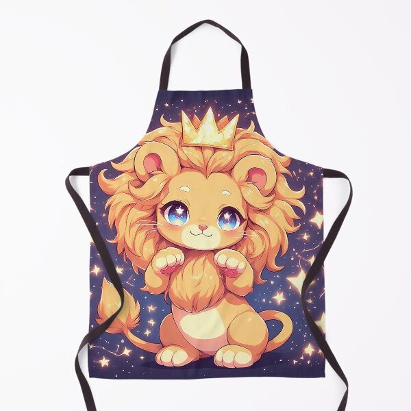Item preview, Celestial Kawaii Lion | Starry Night Mane Cub designed and sold by Shikomi.
