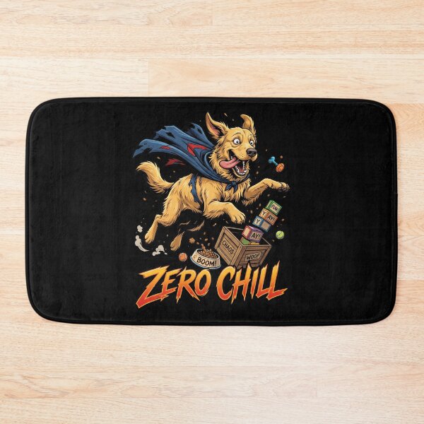 Item preview, Zero Chill Golden Retriever Chaotic Energy Funny Design designed and sold by Tong4130.