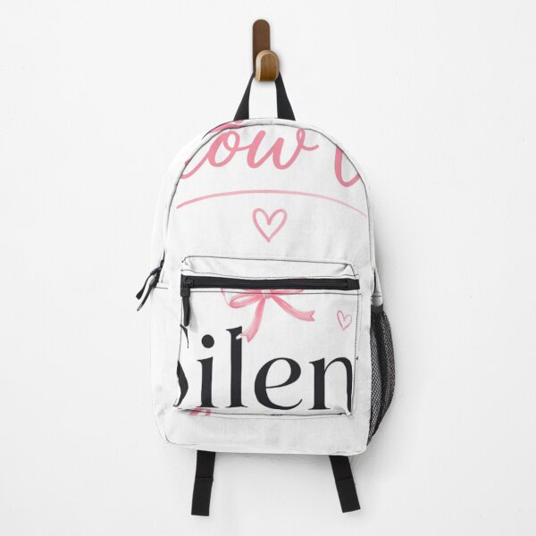 Item preview, Silent Glow Up Aesthetic Cute Motivational Quote Minimal Pink Typography Design designed and sold by Sanika arts .