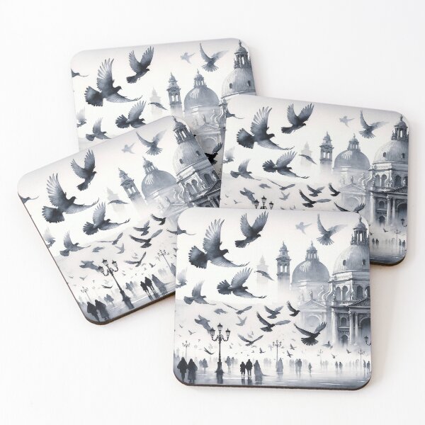 Item preview, The Dance of Pigeons designed and sold by Undersea Ai Art.