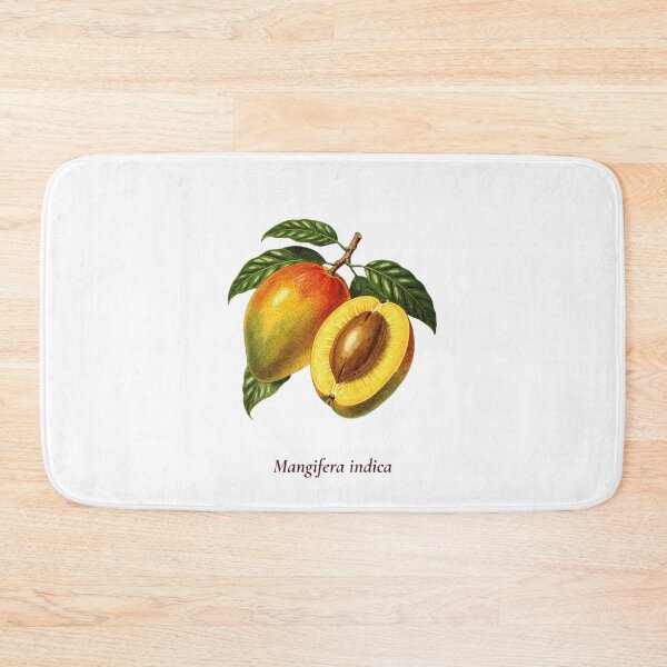 Item preview, Mango Botanical T-Shirt | Mangifera indica Vintage Illustration | Tropical Fruit Gift designed and sold by Panom Suavichien.