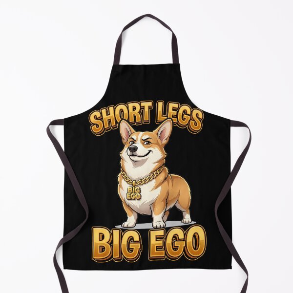 Item preview, Short Legs Big Ego Corgi Attitude Funny Design designed and sold by Tong4130.