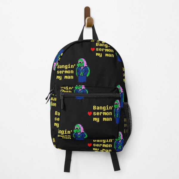 Item preview, Bangin' Sermon My Man Deltarune Susie Gaming Quote designed and sold by FemmeForge.