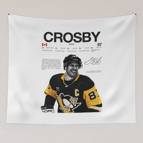 Item preview, Sidney Crosby designed and sold by Skeleton Hockey Department .